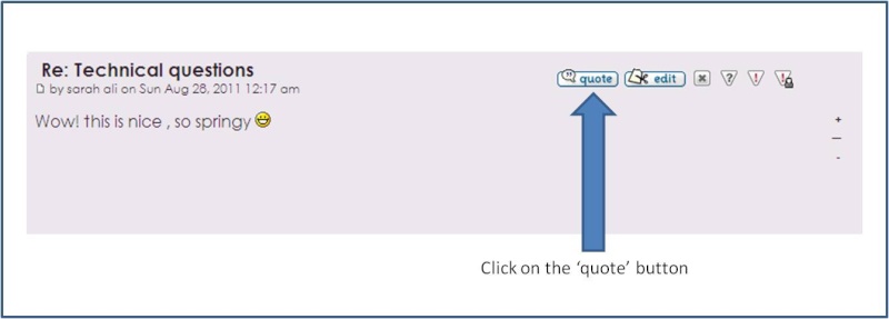 HOW TO . . . quote another poster in the forum How_to12