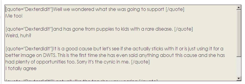 HOW TO . . . quote another poster in the forum Multiq10